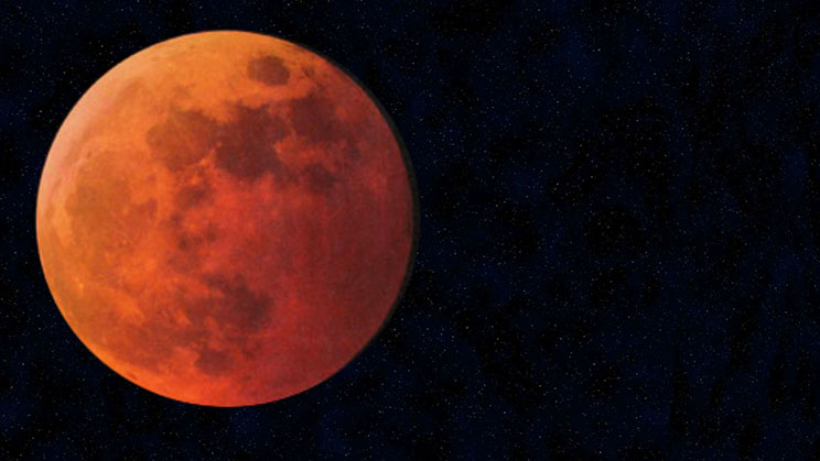 Oranye di Bulan