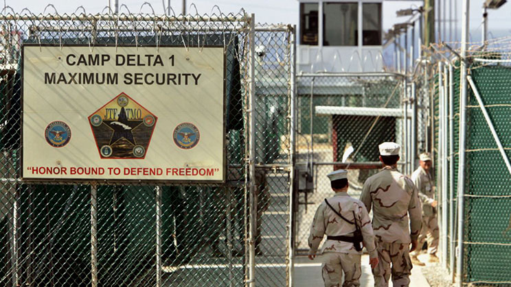 salah satu sudut penjara guantanamo