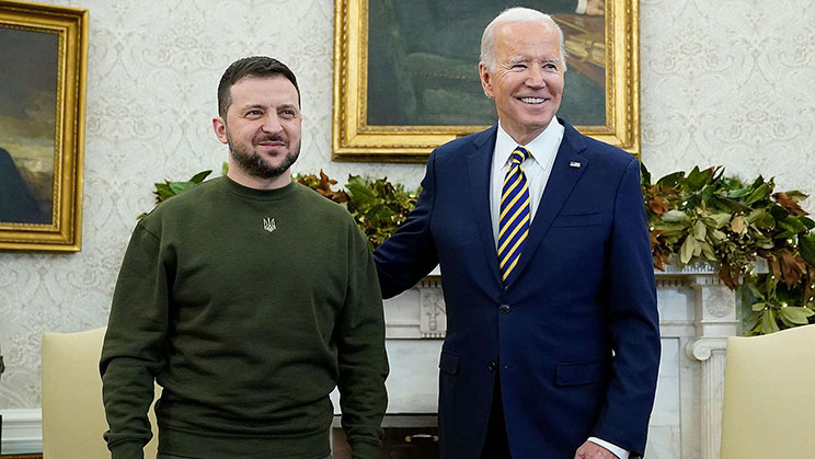 Volodymyr Zelenskiy mengunjungi Amerika Serikat