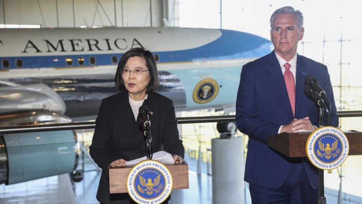 McCarthy's press conference with the President's Taiwan