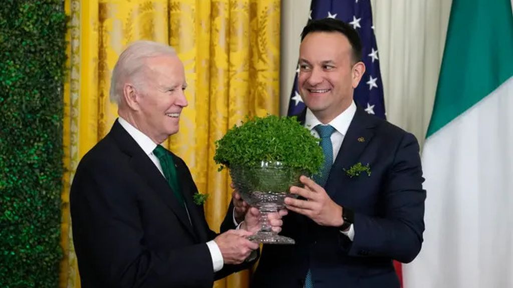 Joe biden and Leo Varadkar