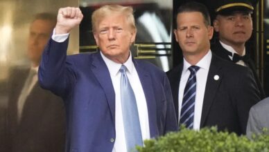 Trump showed up for deposition in high-stakes civil suit endangering the destiny of his company realm