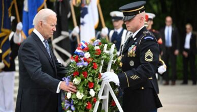 Biden Acknowledges Nation's ‘Sacred Obligation' Towards Armed Forces Households in Memorial Day speech