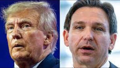 Trump and DeSantis Intensify Feud in Dueling Campaign Events