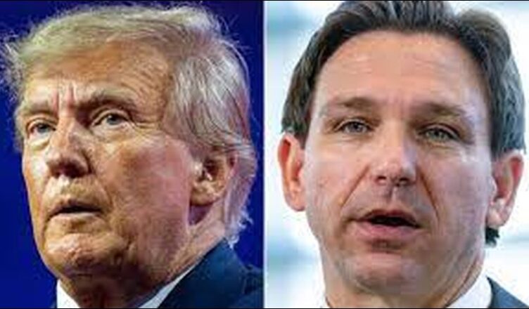 Trump and DeSantis Intensify Feud in Dueling Campaign Events
